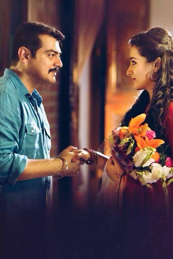 Ajith kumar,Thala ajith,Trisha,Trisha and Ajith,anushka shetty,Yennai Arindhaal,Yennai Arindhaal stills