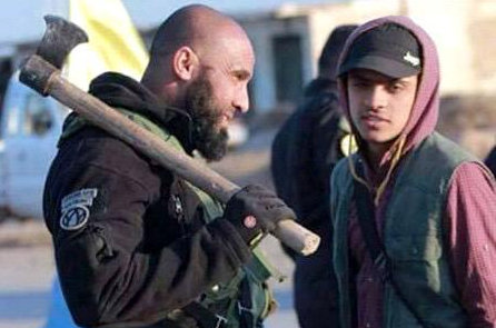 Ayyub Faleh al-Rubaie,the Iraqi shia fighter, is more popularly known by his nom de guerre Abu Azrael, which means the Angel of death,Iraqi rambo,rambo,Abu Azrael,Isis killer,Shia hero,shia poster boy,Abu Azrael rambo,Ayyub Faleh al-Rubaie