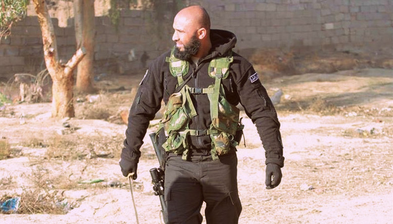 Ayyub Faleh al-Rubaie,the Iraqi shia fighter, is more popularly known by his nom de guerre Abu Azrael, which means the Angel of death,Iraqi rambo,rambo,Abu Azrael,Isis killer,Shia hero,shia poster boy,Abu Azrael rambo,Ayyub Faleh al-Rubaie