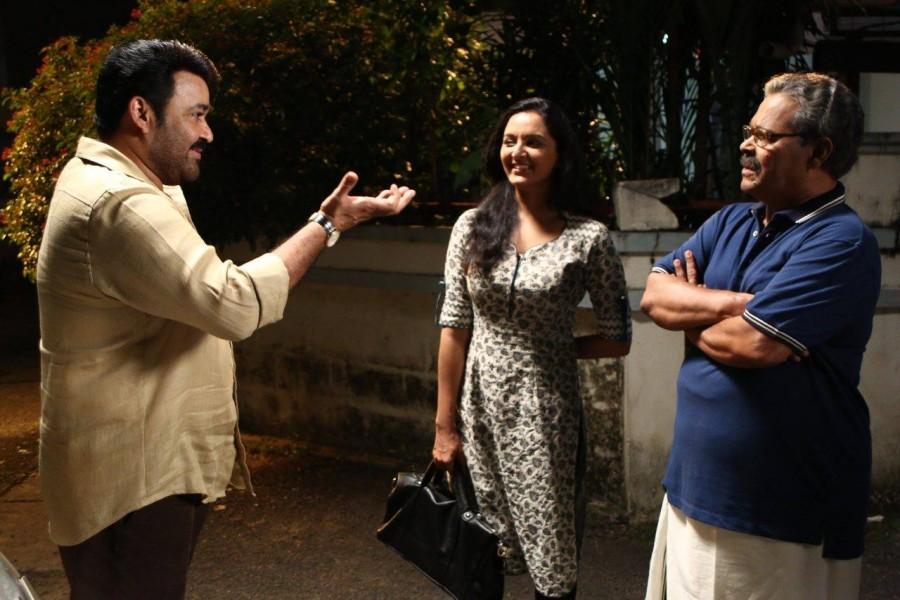 Mohanlal, Manju Warrier and Innocent in 'Ennum Eppozhum' Mohanlal and Manju Warrier,Manju Warrier,Mohanlal,Ennum Eppozhum,Ennum Eppozhum stills,Ennum Eppozhum posters