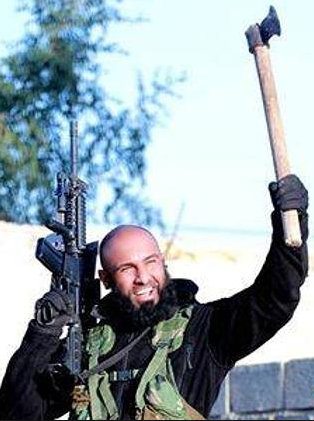 Ayyub Faleh al-Rubaie,the Iraqi shia fighter, is more popularly known by his nom de guerre Abu Azrael, which means the Angel of death,Iraqi rambo,rambo,Abu Azrael,Isis killer,Shia hero,shia poster boy,Abu Azrael rambo,Ayyub Faleh al-Rubaie