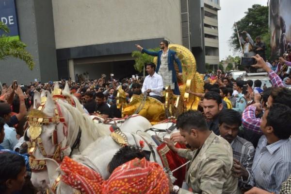 Ranveer Singh Launched Bajirao Mastani's Victory Song Malhari in Bhopal ...