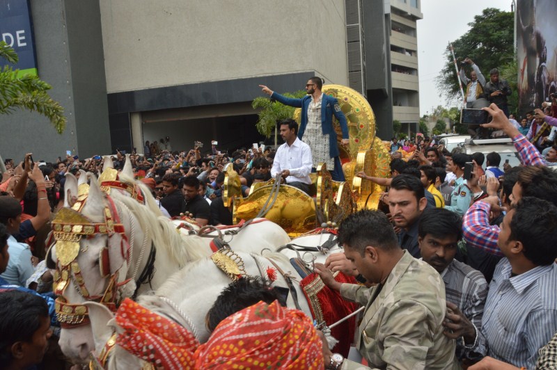 In a grand event in Bhopal, Bollywood actor Ranveer Singh launched Malhari, the victory song from Eros International and Bhansali Productions' magnum opus Bajirao Mastani with huge fanfare. Ranveer Singh,actor Ranveer Singh,Bajirao Mastani,Bajirao Mastani's Victory Song Malhari,Victory Song Malhari,Ranveer Singh launched Malhari