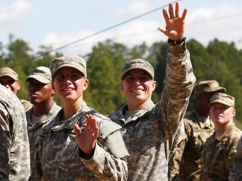 A look at women who serve in America's military, as Defense Secretary Ash Carter announces the U.S. military will open all combat jobs to women. Women in the U.S Military,U.S Military,Womens in Military,combat jobs