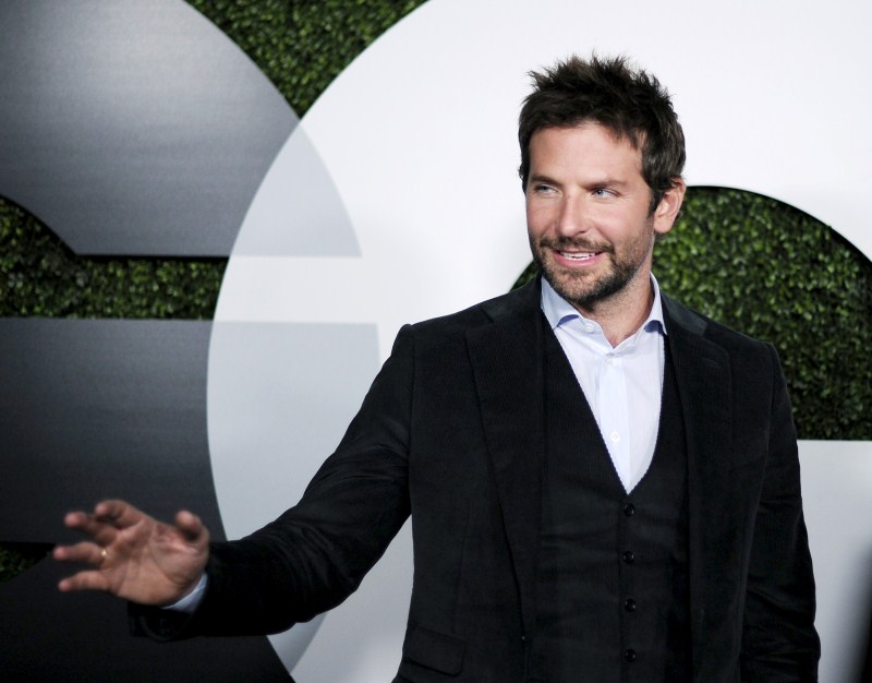 On the red carpet at the GQ Men of the Year party in West Hollywood. GQ Men,GQ Men of the Year party,GQ Men of the Year party 2015,Rebecca King-Crews,Terry Crews,Bradley Cooper,Anna Camp