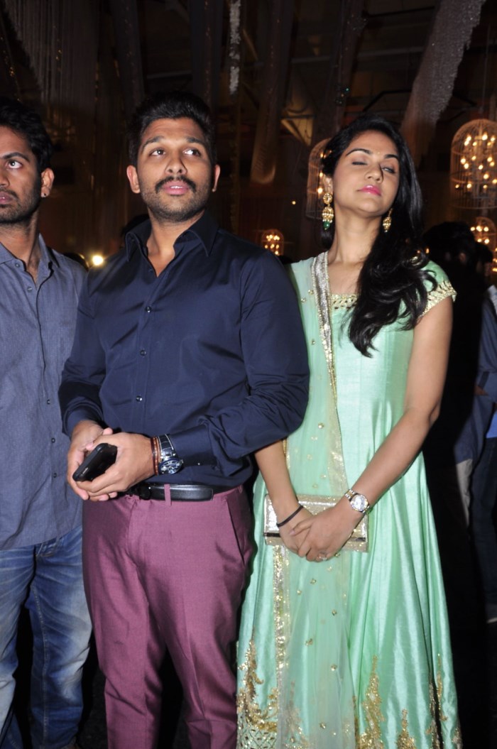 Priyanka Dutt and Nag Ashwin Wedding Reception held at N Convention Centre, Madhapur, Hyderabad. Actor Mahesh Babu, Allu Arjun, Ram Charan, Venkatesh and others graced the event. Priyanka Dutt Wedding Reception,Nag Ashwin Wedding Reception,Priyanka Dutt and Nag Ashwin Wedding Reception,Mahesh Babu,Allu Arjun,Ram Charan,Venkatesh