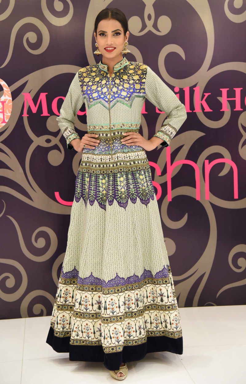 'Jashn', one of the most popular Indian wear fashion brand recently held a fashion show to unveil their latest collection and announce the launch of their new store. Jashn New Collections,Jashn Store Launch,fashion event,fashion show,Indian wear fashion brand