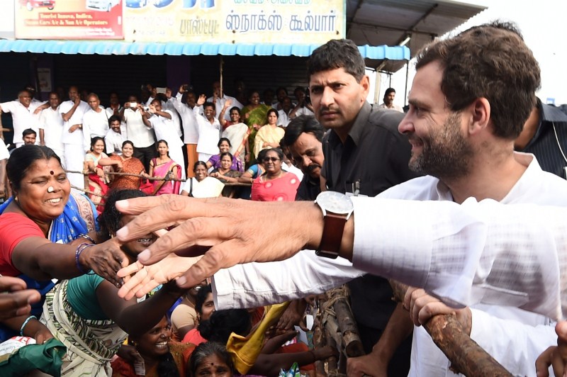 Congress vice president Rahul Gandhi meets the Chennai flood victims on 8 December 2015. Rahul Gandhi,Rahul Gandhi meets the Chennai flood victims,Rahul Gandhi meets flood victims,Chennai flood victims,Chennai victims
