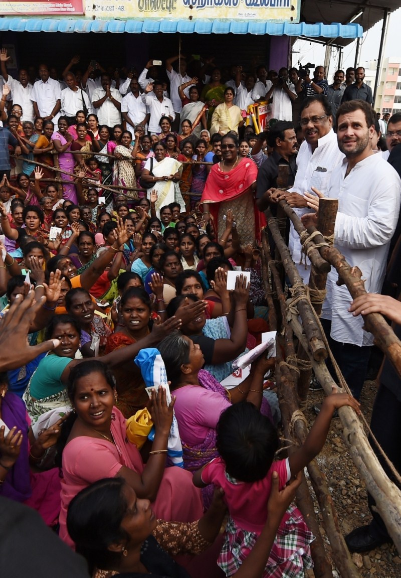 Congress vice president Rahul Gandhi meets the Chennai flood victims on 8 December 2015. Rahul Gandhi,Rahul Gandhi meets the Chennai flood victims,Rahul Gandhi meets flood victims,Chennai flood victims,Chennai victims