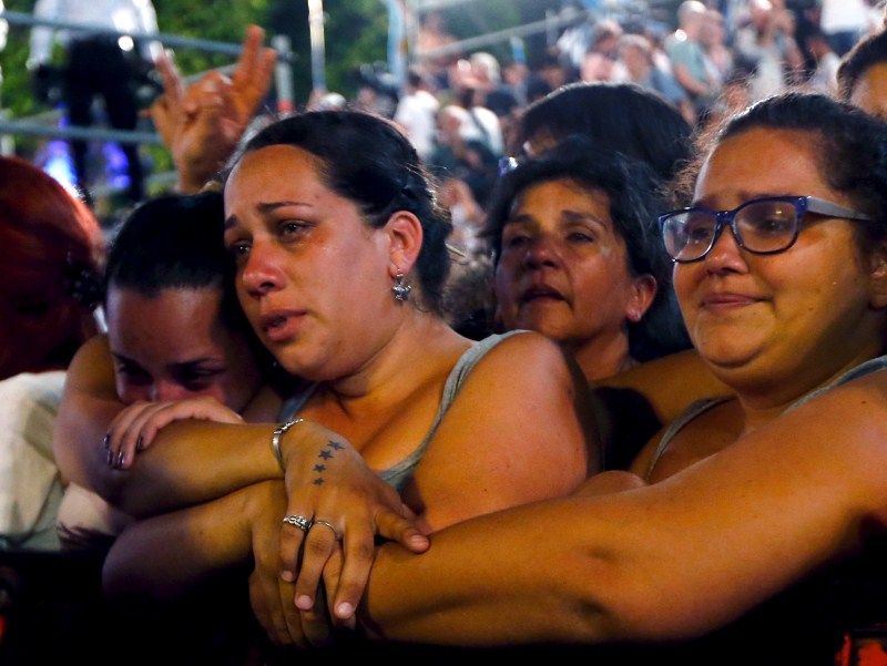 Argentina's outgoing President Cristina Fernandez de Kirchner has made an emotional farewell speech to supporters in Buenos Aires. Christina Fernandez,Christina Fernandez farewell,Argentina's Christina Fernandez bids farewell as president,Argentina's Christina Fernandez,Christina Fernandez emotional farewell speech,Christina Fernandez emotional speech