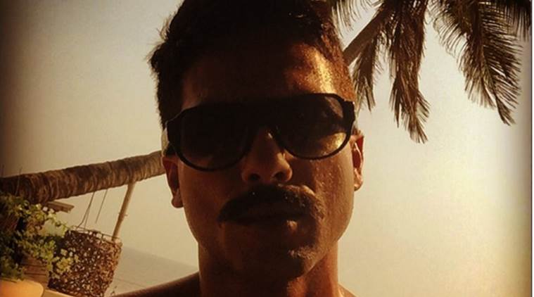 Actor Shahid Kapoor, whose Shahid Kapoor,Shahid Kapoor in Rangoon,Shahid Kapoor's first look for Rangoon movie,Shahid Kapoor's first look Rangoon,Rangoon first look,Rangoon first look poster,Rangoon poster