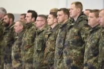 The first of the German air force Tornado reconnaissance jets takes off for Turkey to support the military campaign against Islamic State.