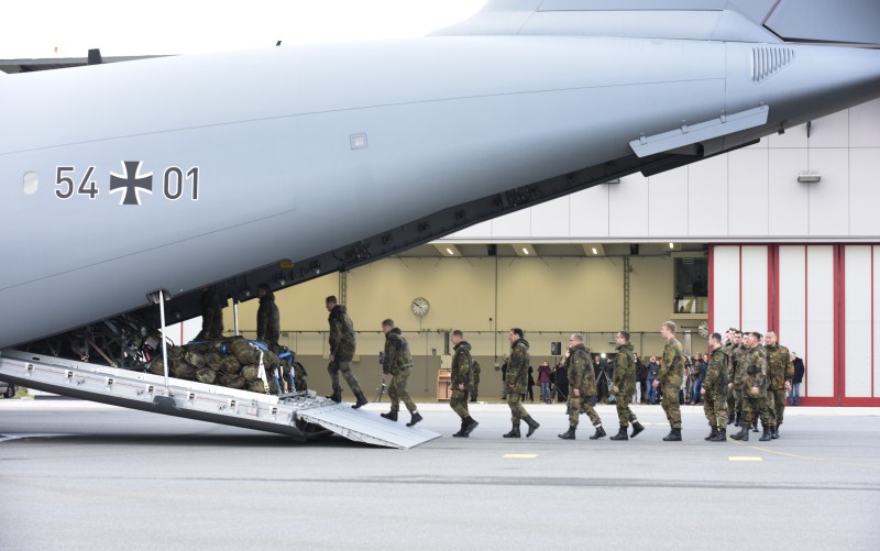 The first of the German air force Tornado reconnaissance jets takes off for Turkey to support the military campaign against Islamic State. Germany fight against ISIS,fight against ISIS,Germany joins fight against ISIS,ISIS,German air force,Islamic State