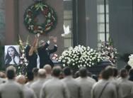 A memorial service for San Bernardino shooting victim, Yvette Velasco.