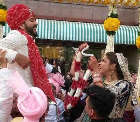 Indian Cricket Player Rohit Sharma got married to his long time girlfriend Ritika Sajdeh in Mumbai on Sunday (13 December). Rohit Sharma and Ritika Sajdeh,Rohit Sharma and Ritika Sajdeh wedding Pictures,Rohit Sharma wedding Pictures,Ritika Sajdeh wedding Pictures,Rohit Sharma marriage Pictures