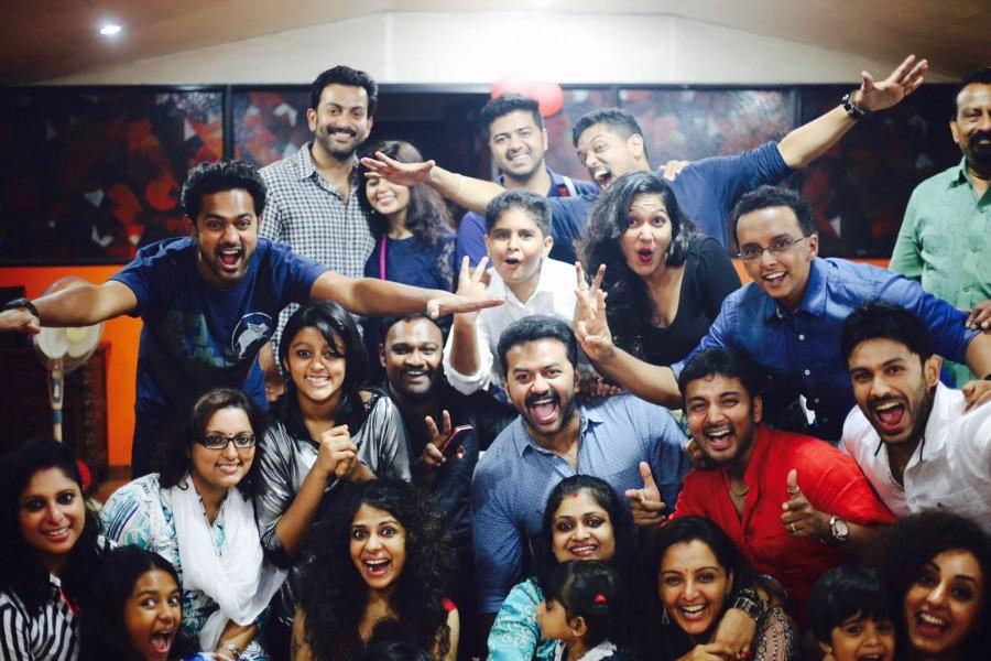 Malayalam actress Poornima Indrajith had a star-studded birthday bash with her best friends in entertainment industry. Poornima Indrajith,Poornima Indrajith birthday party,Poornima Indrajith birthday bash,Celebs at Poornima's birthday bash,asif ali,Pearle Maaney,prithviraj sukumaran,indrajith sukumaran