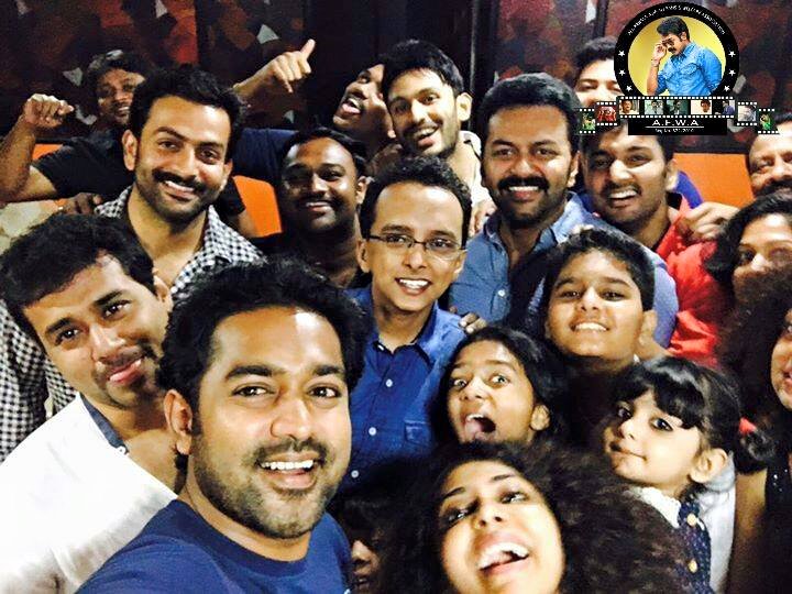 Malayalam actress Poornima Indrajith had a star-studded birthday bash with her best friends in entertainment industry. Poornima Indrajith,Poornima Indrajith birthday party,Poornima Indrajith birthday bash,Celebs at Poornima's birthday bash,asif ali,Pearle Maaney,prithviraj sukumaran,indrajith sukumaran