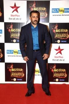Big Star Entertainment Awards 2015 held on Sunday Night (13 December). Salman Khan, Deepika Padukone, Varun Dhawan, Ranveer Singh, R. Madhavan, Elli Avram, Athiya Shetty, Sonam Kapoor, Varun Dhawan, Amitabh Bachchan and many other celebs attended the event.