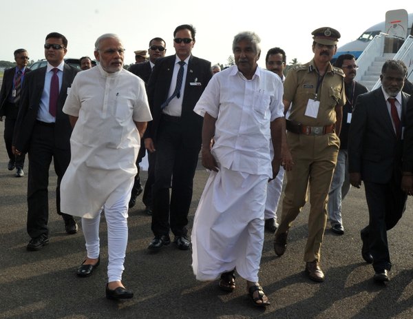 prime minister visit kerala traffic