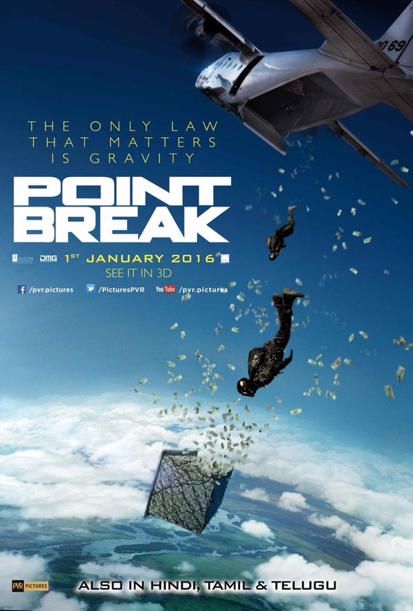 Point Break is an upcoming action thriller Hollywood film directed by Ericson Core and written by Kurt Wimmer. Starring Édgar RamÃrez, Luke Bracey, Teresa Palmer and Ray Winstone in the lead role. Point Break,Point Break first look poster,Point Break first look,Point Break poster,Édgar RamÃrez,Luke Bracey,Teresa Palmer,Ray Winstone