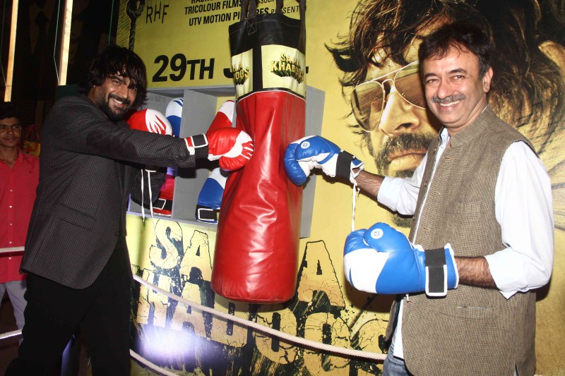 Madhavan's Saala Khadoos Trailer Launch launched on 15 December. Saala Khadoos Trailer Launch,Saala Khadoos Trailer,Saala Khadoos,Madhavan,Rajkumar Hirani