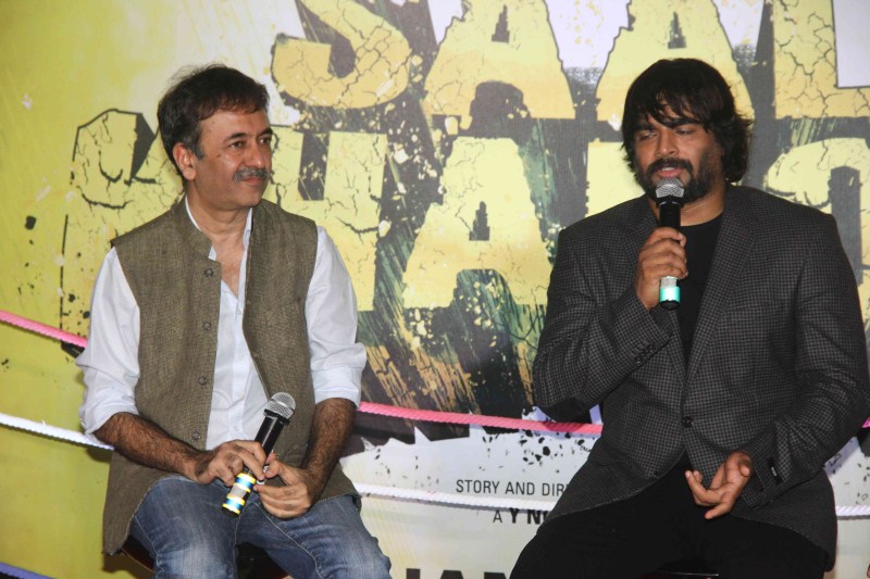 Madhavan's Saala Khadoos Trailer Launch launched on 15 December. Saala Khadoos Trailer Launch,Saala Khadoos Trailer,Saala Khadoos,Madhavan,Rajkumar Hirani