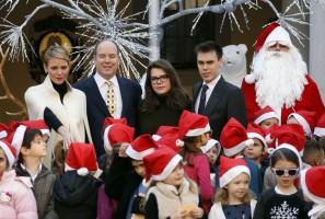 Prince Albert,Charlene,Christmas tree ceremony,Christmas,Monaco Palace,Monaco Prince Albert,Christmas holiday season