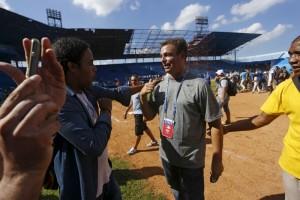 Baseball diplomacy,Baseball diplomacy in Cuba,Cuban baseball,Major League Baseball,Baseball goodwill tour