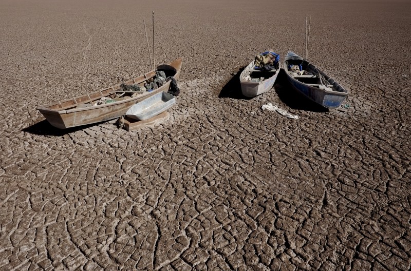 Lake Poopo, Bolivia’s formerly second largest lake after the famed Titicaca, has dried up completely. With the water gone, millions of animals have died. In turn, the local families are forced to migrate, having lost much of their sustenance. Bolivia's Lake Poopo,Lake Poopo dries up,Lake Poopo,Titicaca,second largest lake