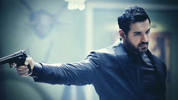 Actor John Abraham, who will next be seen in Nishikant Kamat's upcoming film John Abraham,Rocky Handsome,Rocky Handsome first look,Rocky Handsome first look poster,Rocky Handsome poster,Nishikant Kamat