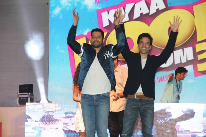Adult comedy film Kyaa Kool Hain Hum 3,Kyaa Kool Hain Hum 3 Music release,Kyaa Kool Hain Hum 3 Music,Kyaa Kool Hain Hum 3 Music launch,Kyaa Kool Hain Hum,Tushar Kapoor,Aftab Shivdasani,Mandana Karimi