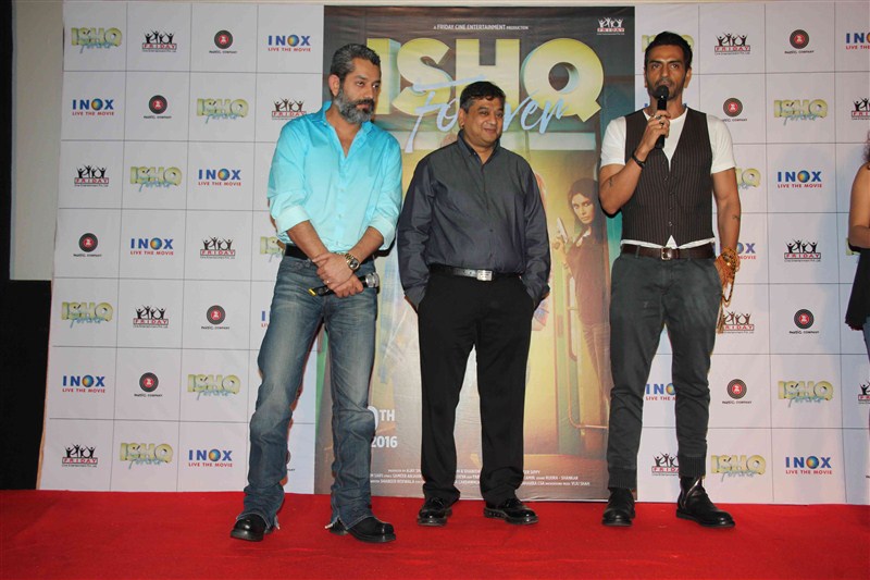 Bollywood Actor Arjun Rampal unveils the trailer of 'Ishq Forever', a breezy romcom featuring newcomers Krishna Chaturvedi and Ruhi Singh. Arjun Rampal,Ishq Forever,Ishq Forever trailer launch,Ishq Forever trailer,Krishna Chaturvedi,Ruhi Singh