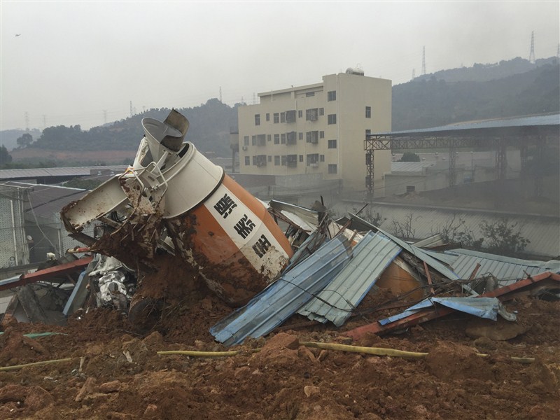 A total of 91 people remain missing a day after a landslide hit an industrial park in Shenzhen city, China's Guangdong province, according to authorities. Chinese industrial park landslide,industrial park landslide,China's Guangdong province,Shenzhen city,landslide,91 missing in Chinese industrial park landslide