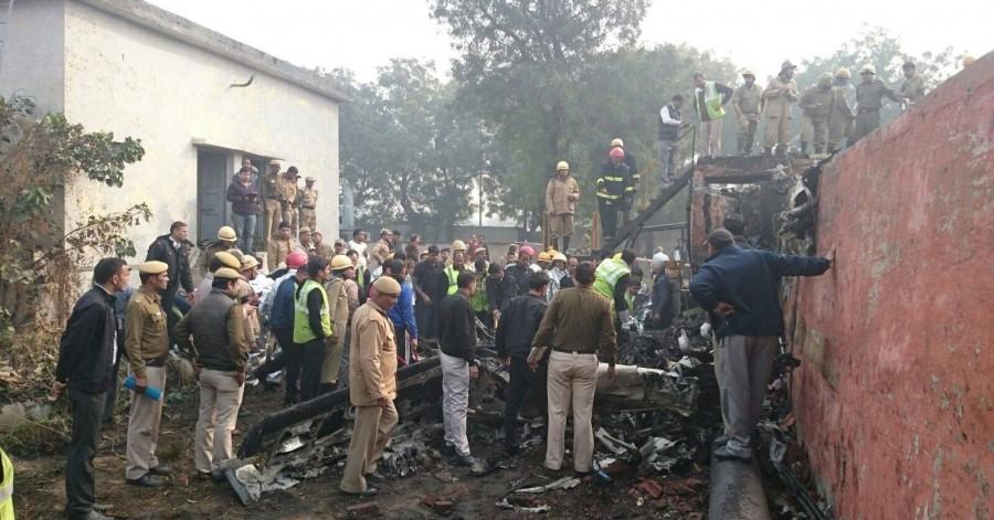 All 10 occupants were killed when a chartered plane ferrying BSF personnel to Ranchi crashed on Tuesday morning shortly after taking off from here, officials and witnesses said. BSF aircraft crashes in Delhi,10 killed as BSF aircraft crashes in Delhi,BSF aircraft crashes,BSF aircraft,aircraft crashes
