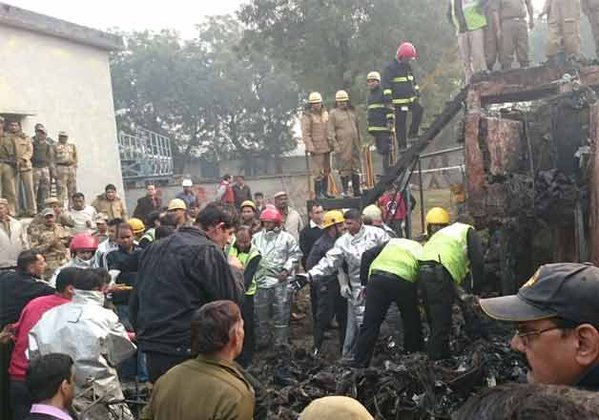 All 10 occupants were killed when a chartered plane ferrying BSF personnel to Ranchi crashed on Tuesday morning shortly after taking off from here, officials and witnesses said. BSF aircraft crashes in Delhi,10 killed as BSF aircraft crashes in Delhi,BSF aircraft crashes,BSF aircraft,aircraft crashes
