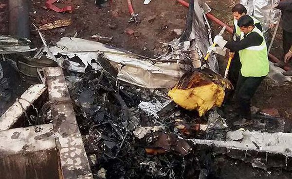 All 10 occupants were killed when a chartered plane ferrying BSF personnel to Ranchi crashed on Tuesday morning shortly after taking off from here, officials and witnesses said. BSF aircraft crashes in Delhi,10 killed as BSF aircraft crashes in Delhi,BSF aircraft crashes,BSF aircraft,aircraft crashes