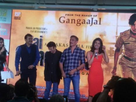 Bollywod Actress Priyanka Chopra at Jai Gangaajal Trailer launch.