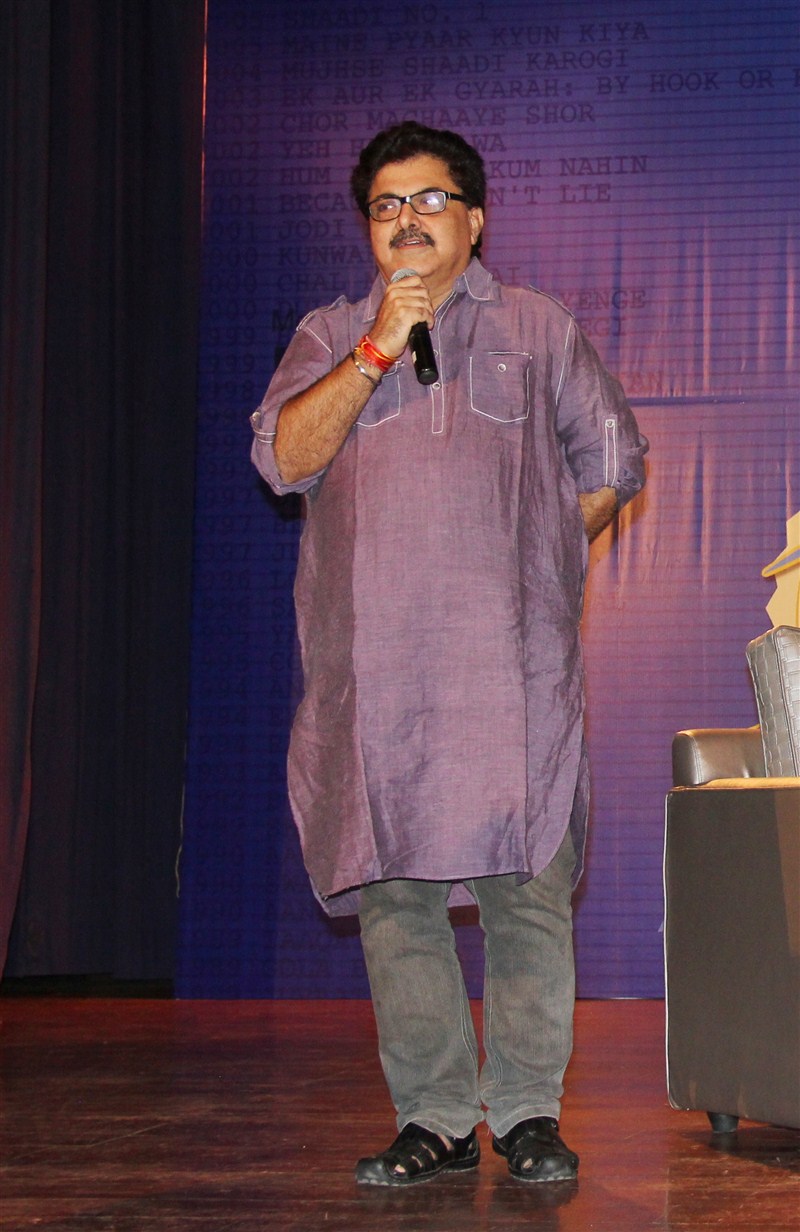 Mastermaker David Dhawan treats audiences with his humour at IFTDA Masterclass, moderated by Rumy Jafry. Mastermaker David Dhawan,Mastermaker David Dhawan at IFTDA Masterclass,IFTDA Masterclass,IFTDA,Rumy Jafry,David Dhawan
