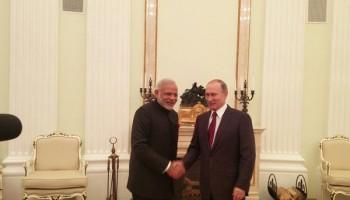 Narendra Modi,President Vladimir Putin,India-Russia Summit,India-Russia,Modi meets Putin