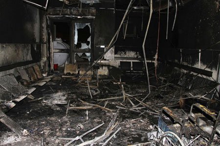 At least 25 people were killed and more than 100 injured on Thursday in a fire at a hospital in Saudi Arabia's Jizan city, authorities said. Saudi hospital fire,Jizan city,Saudi Arabia,Saudi Arabia hospital fire,25 killed in Saudi Arabia