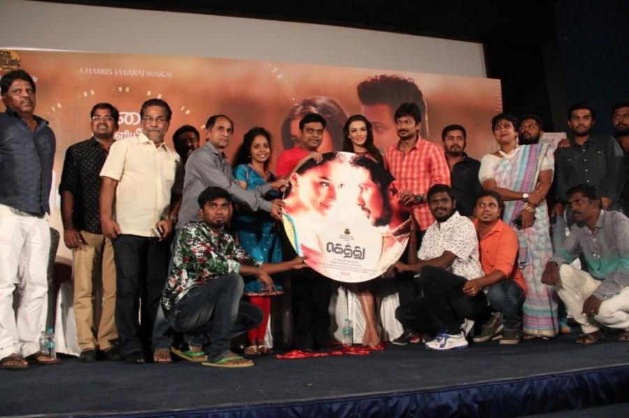 Tamil movie Gethu Audio Launch event held at Prasad Lab in Chennai on 25 December. Udhayanidhi Stalin, Amy Jackson, Vikranth, Karunakaran, Music Director Harris Jayaraj and others graced the event. Gethu Audio Launch,Gethu Audio,Udhayanidhi Stalin,Amy Jackson,Vikranth,Karunakaran,Harris Jayaraj,Gethu Audio Launch pics,Gethu Audio Launch images,Gethu Audio Launch photos,Gethu Audio Launch stills,Gethu Audio Launch pictures