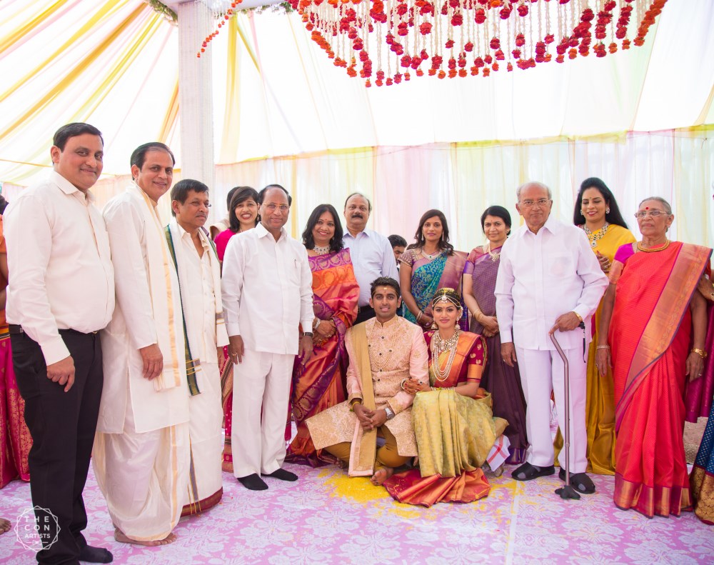 Lahari Music G Manohar Naidu Second Son Chandru Manoharan Marriage held at Hyderabad. Allu Aravind, MM Keeravani, Gopichand Achanta and others graced the event. Lahari Music Manohar Naidu Son wedding,Chandru Manoharan wedding,Chandru Manoharan marriage,Allu Aravind,MM Keeravani,Gopichand,Gopichand Achanta