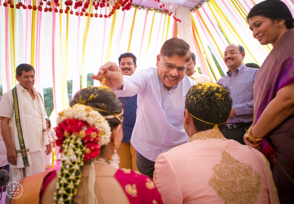 Lahari Music G Manohar Naidu Second Son Chandru Manoharan Marriage held at Hyderabad. Allu Aravind, MM Keeravani, Gopichand Achanta and others graced the event. Lahari Music Manohar Naidu Son wedding,Chandru Manoharan wedding,Chandru Manoharan marriage,Allu Aravind,MM Keeravani,Gopichand,Gopichand Achanta