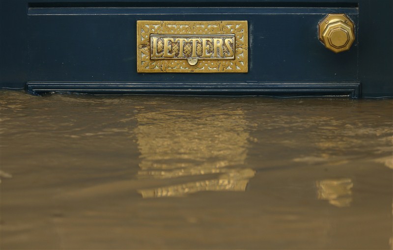 British soldiers helped evacuate hundreds of people from rising floodwaters in the historic city of York, after heavy rainfall inundated towns and cities across northern England. Flooding hits England,UK floods,floods,floodwaters,heavy rainfall,northern England