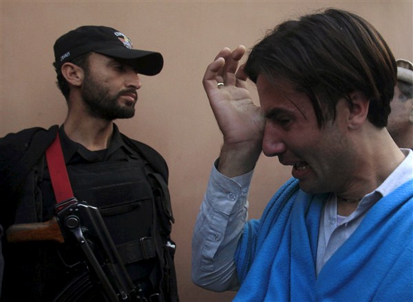 At least 26 people were killed and 52 others were injured in a blast outside a government office in Pakistan's Khyber Pakhtunkhwa province. Pakistan suicide blast,suicide blast,Khyber Pakhtunkhwa province,Mardan,Mardan blast,suicide blast in Mardan