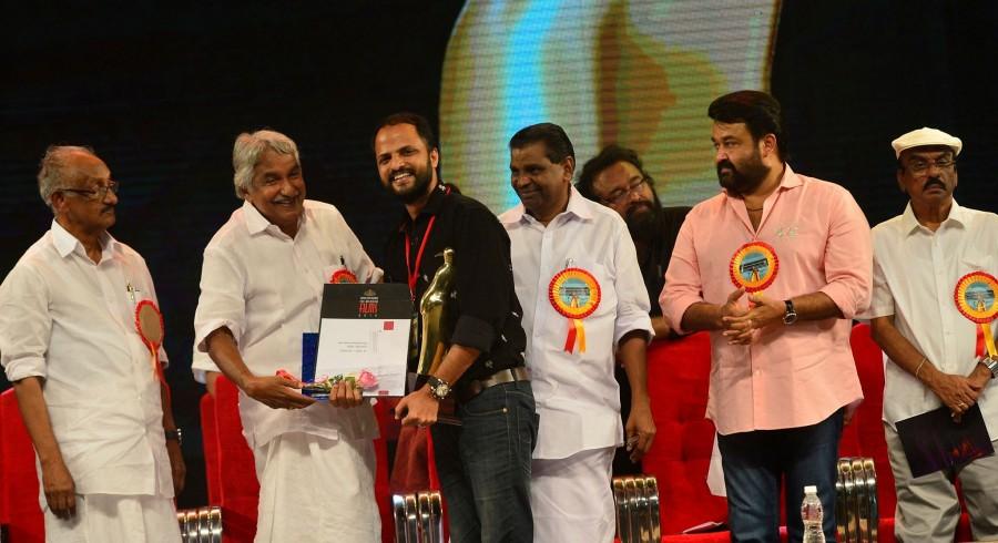 The Kerala State Film Awards 2014 was attended by many celebs on Saturday, 26 December in Kottayam. Kerala State Film Awards,Kerala State Film Awards photos,Kerala State Film Awards award show,nivin pauly,nazriya nazim