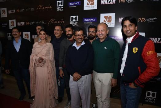 Delhi Chief Minister Arvind Kejriwal watched Bejoy Nambiar's forthcoming movie 