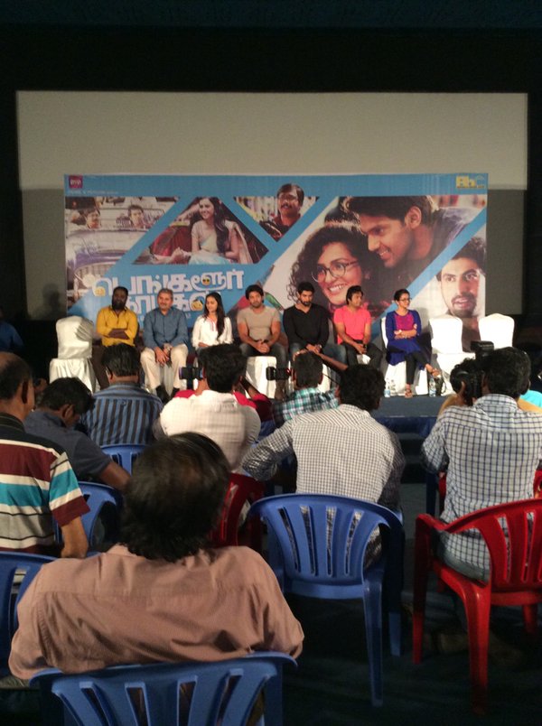 Bangalore Naatkal press meet,Bangalore Naatkal,Rana Daggubati,Arya,Bobby Simha,Bangalore Naatkal press meet pics,Bangalore Naatkal press meet images,Bangalore Naatkal press meet photos,Bangalore Naatkal press meet stills,Bangalore Naatkal press meet pictu