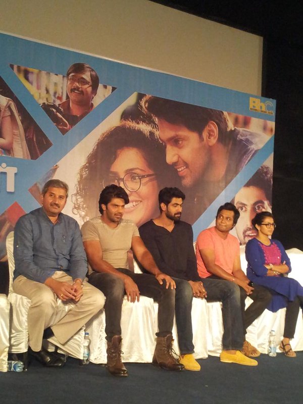 Rana Daggubati, Arya, Bobby Simha, Sri Divya and Parvathy at Bangalore Naatkal press meet. Bangalore Naatkal press meet,Bangalore Naatkal,Rana Daggubati,Arya,Bobby Simha,Bangalore Naatkal press meet pics,Bangalore Naatkal press meet images,Bangalore Naatkal press meet photos,Bangalore Naatkal press meet stills,Bangalore Naatkal press meet pictu