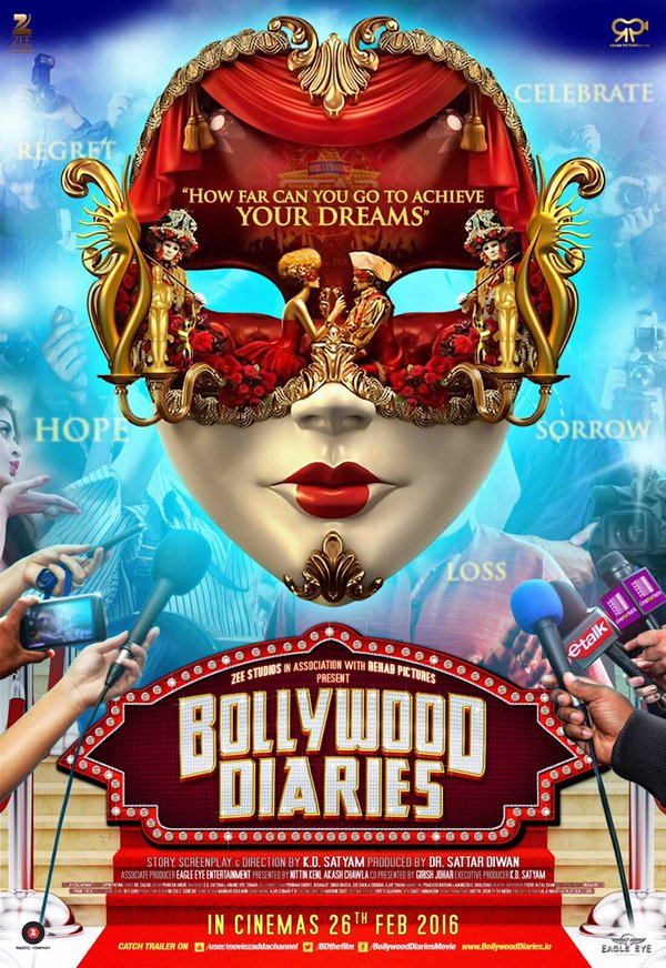 Bollywood Diaries is an upcoming Bollywood drama film, written and directed by KD Satyam. Starring Raima Sen, Ashish Vidyarthi and Salim Diwan in the lead role. Bollywood Diaries,Bollywood Diaries first look,Bollywood Diaries first look poster,Bollywood Diaries poster,Raima Sen,Ashish Vidyarthi,Salim Diwan,bollywood movie Bollywood Diaries